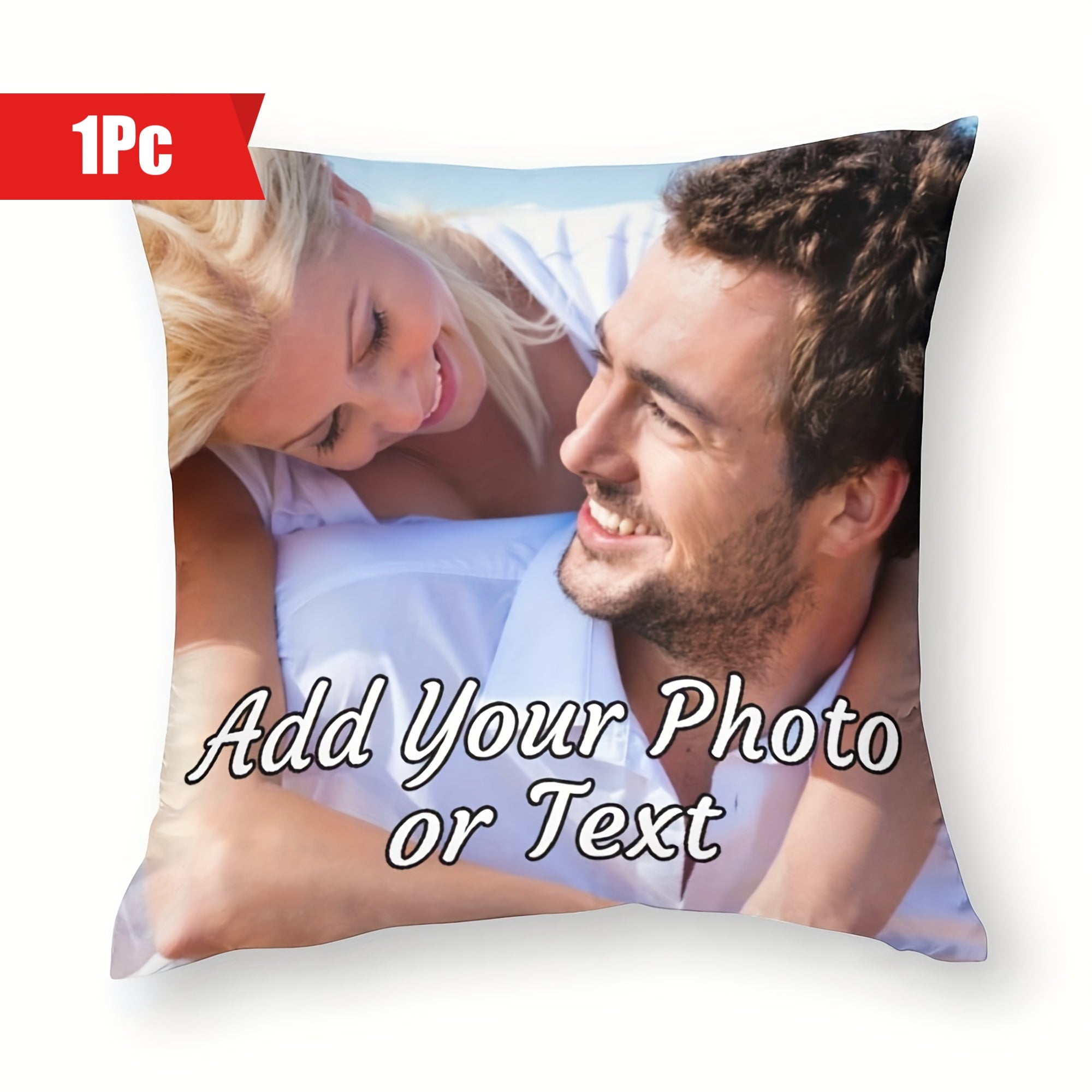Customized Throw Pillow Cover 45.72cm x 45.72cm Soft Polyester Single-Sided Design for Holidays