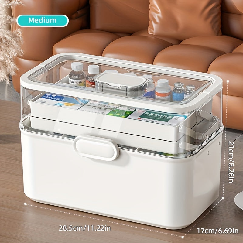 Dori-darmonlar, uy va sayohat saqlash uchun kichik/o'rta/katta egiluvchan plastik saqlash qutisi. Yengil, tozalash oson dizayn, bir nechta qatlamlar bilan. Dori, ofis saqlash uchun ideal.