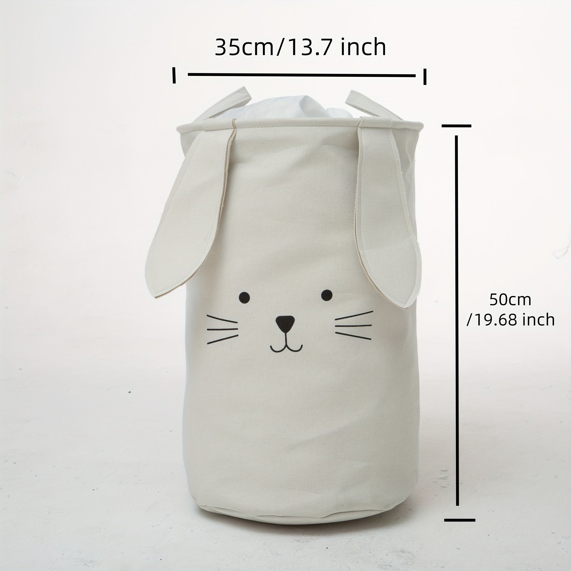 Yotoq xonasi uchun saqlash savati 40x50cm Cartoon Print kir yuvish uchun tashkilotchisi hammom uchun yotoqxona