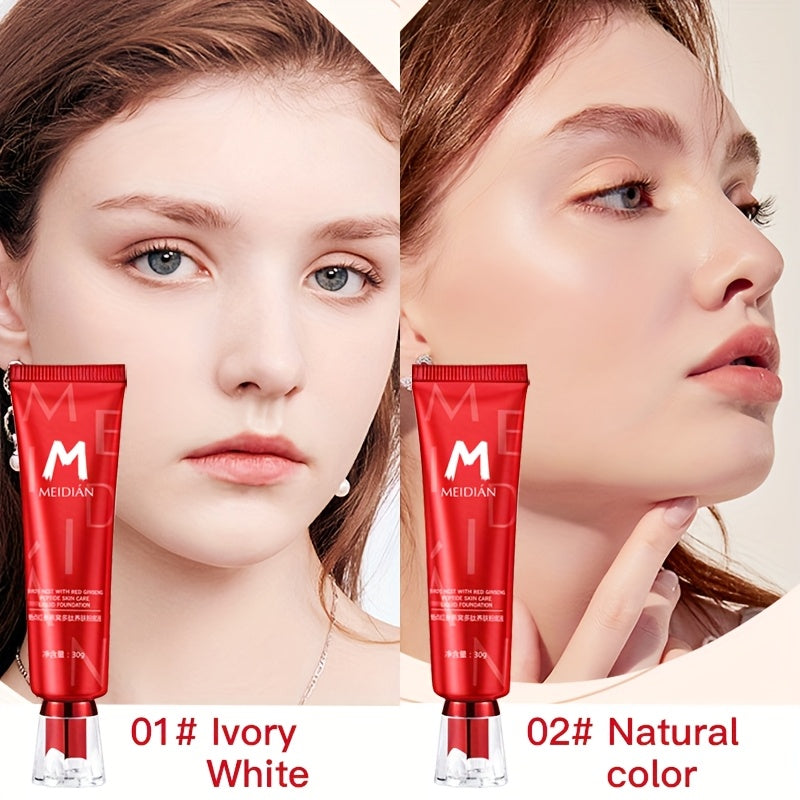 Crema BB impermeable iluminadora con péptidos de ginseng rojo y nido de pájaro para todo tipo de piel