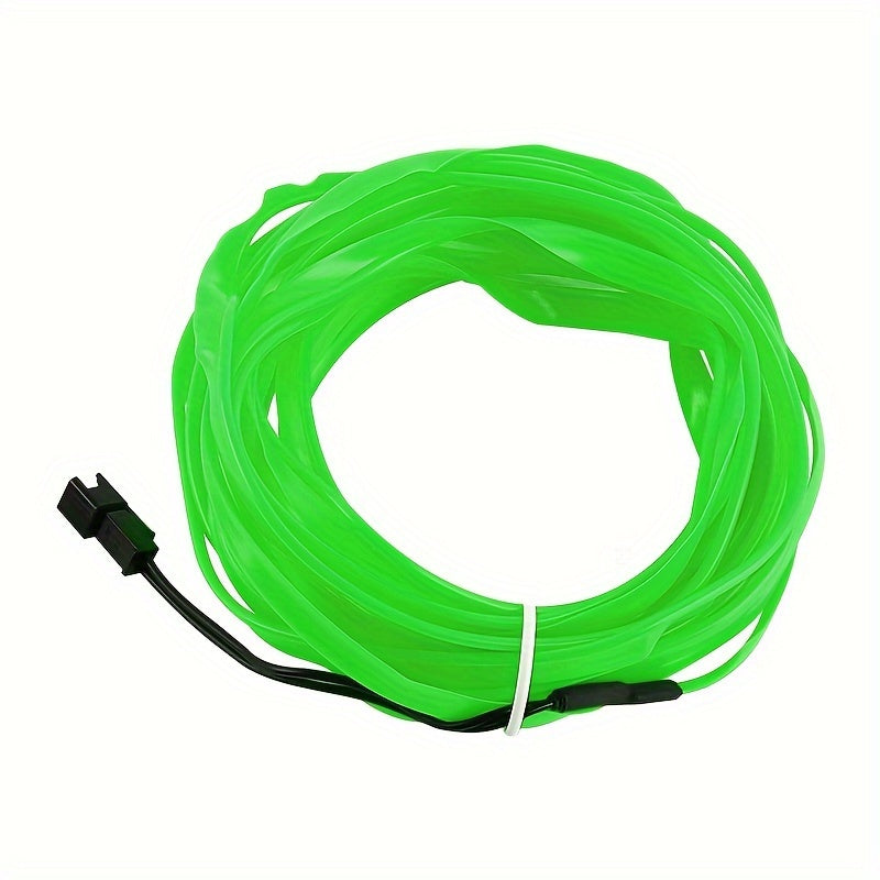 Tira de luces LED para interior de coche universal azul USB luz de acento fresca