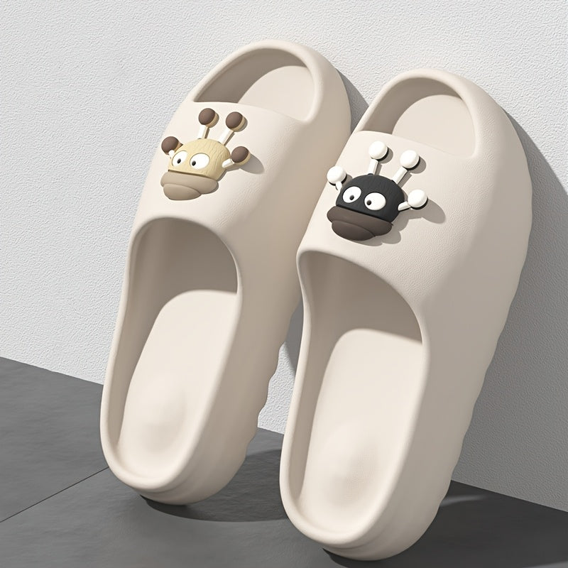 Women's EVA Slides Ultra-Soft Quick-Dry Indoor Outdoor Solid Color