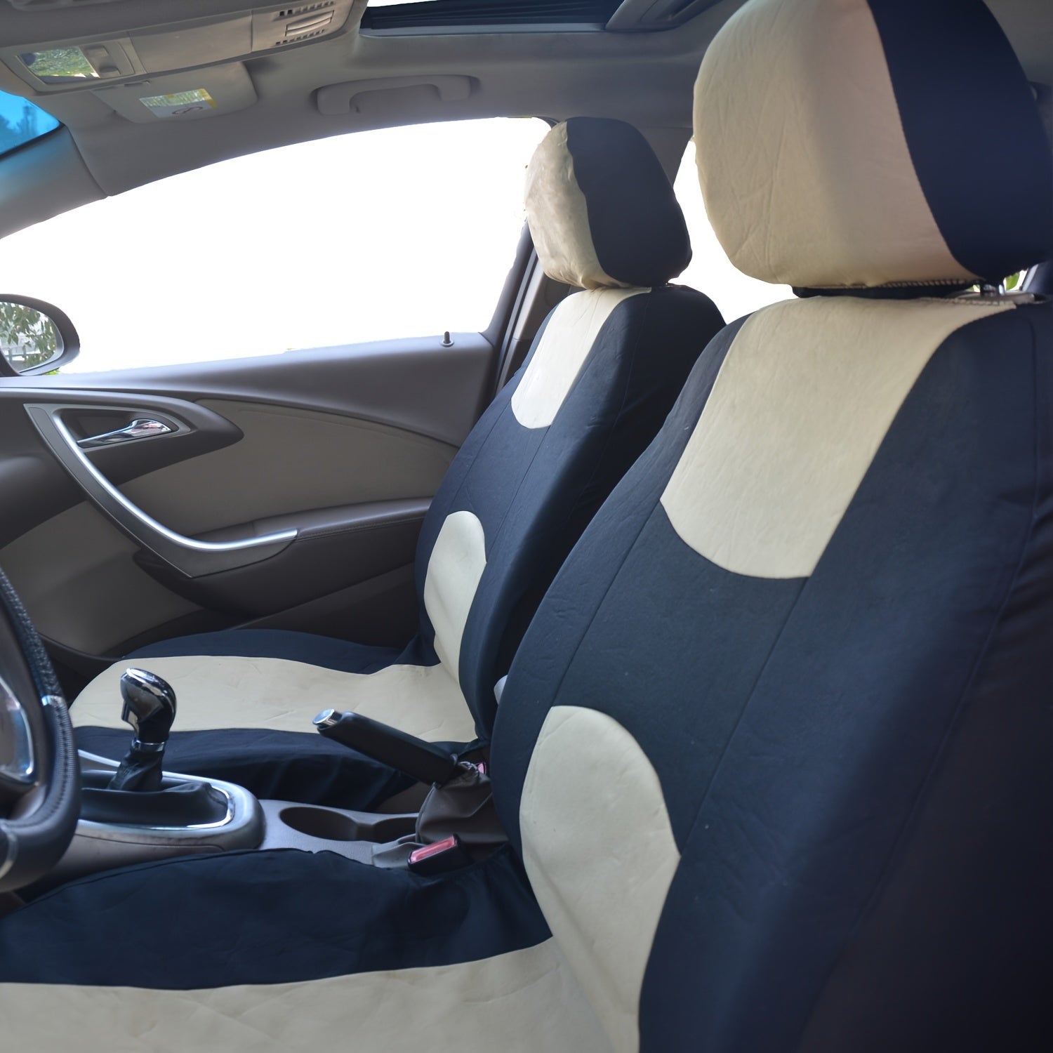Universal Car Seat Cover Set 2mm Sponge Multi-Color Front Seats