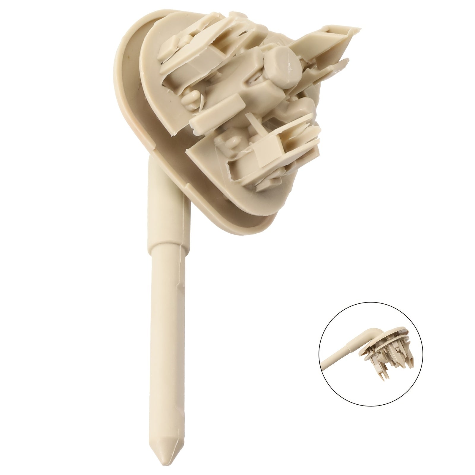 Car Sun Visor Clip Holder Plastic Right and Left Side Rotating Durable