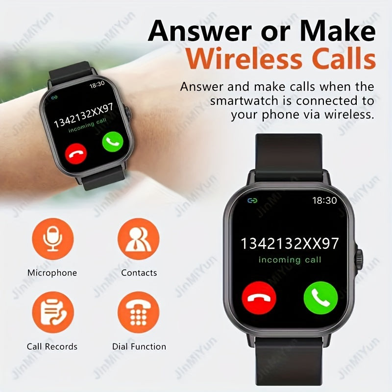 Wireless Zinc Alloy Smartwatch with 180mAh Battery for Sports Travel and Photography