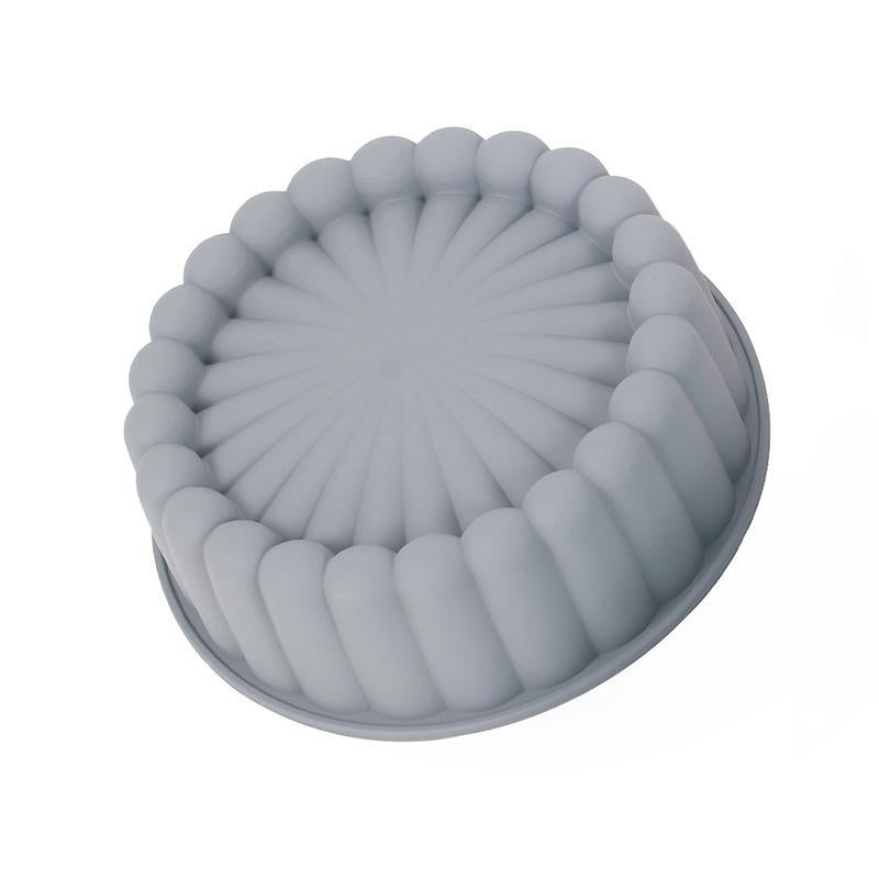 Silicone Cake Pan 7.68x2.4 Inches for Cheesecake Brownie Tart Pie Reusable