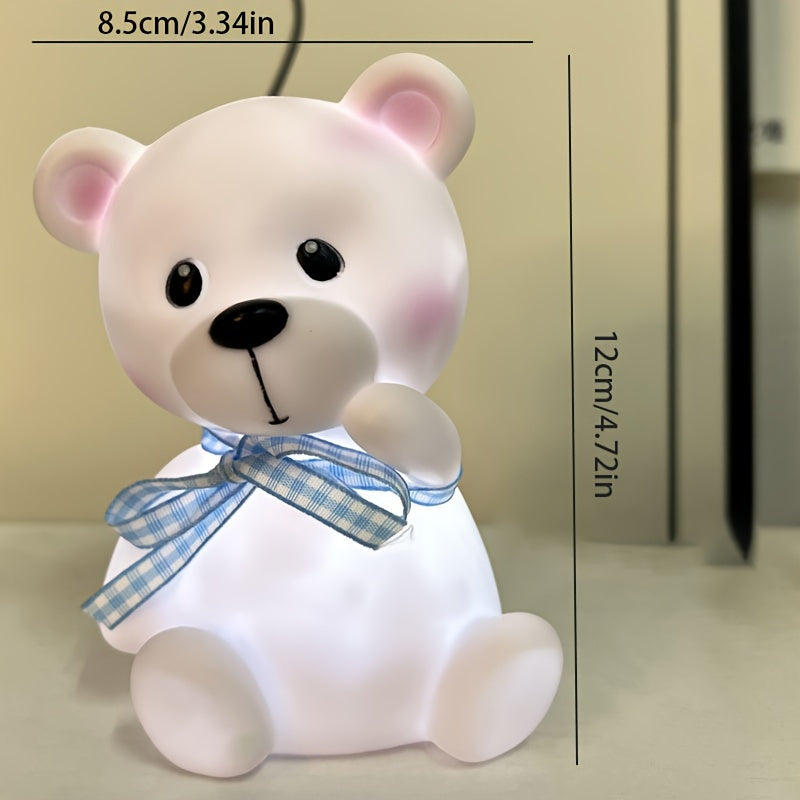 Bolalar xonasi uchun qiziqarli LED tungi chiroq - batareya bilan ishlaydigan va energiya tejovchi.