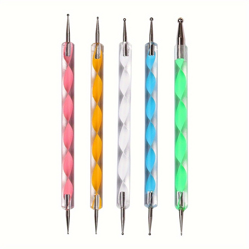 Stainless Steel Nail Art Tool Set with UV Nail Lamp and Polisher for DIY Manicure