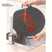 Ko'p funksiyali 35.99 sm qozon temir gril panasi - BBQ va bayram ovqatlari uchun ideal, plita ustida ishlatish uchun xavfsiz, turli o'lchamlarda mavjud