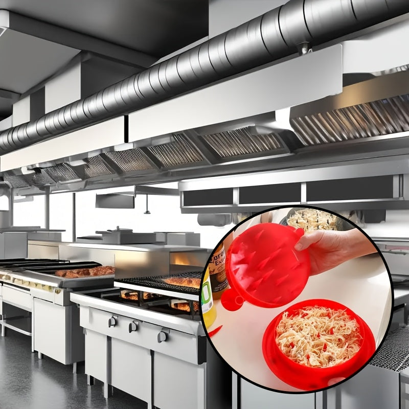 Herramienta para desmenuzar pollo con mangos, base antideslizante, herramienta de cocina de plástico para desmenuzar carne