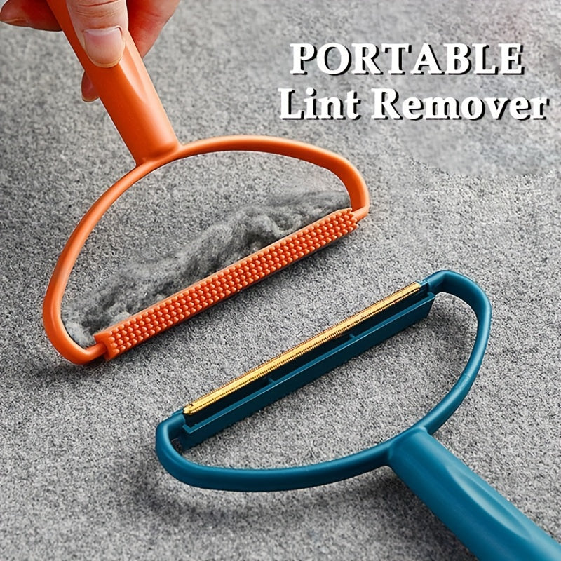 Lint remover - kiyimlar, gilamlar va uy hayvonlari sochlari uchun portativ sehrli tozalash vositasi.