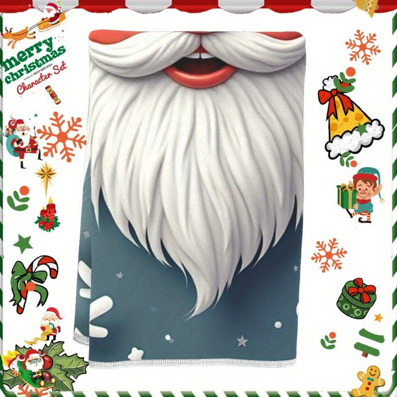 Christmas Santa Claus Fabric Roll 18x66 Inches Assorted Designs Colors