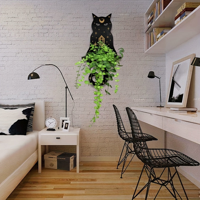 Wooden Crystal Wall Shelf Storage Rack for Cosmetics and Household Organization