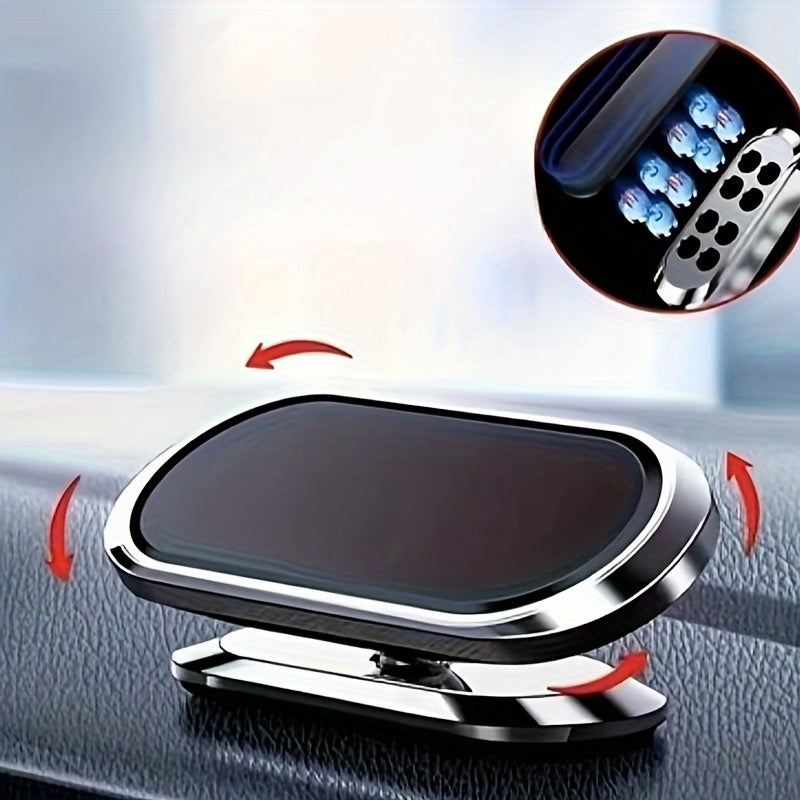 Universal metall avtomobil uchun magnitli mobil telefon ushlagichi, sirpanishga qarshi