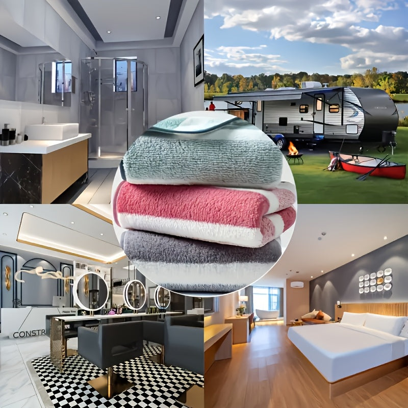Luxury Quick-Drying Absorbent Towel Combo for RV Beach Spa Use