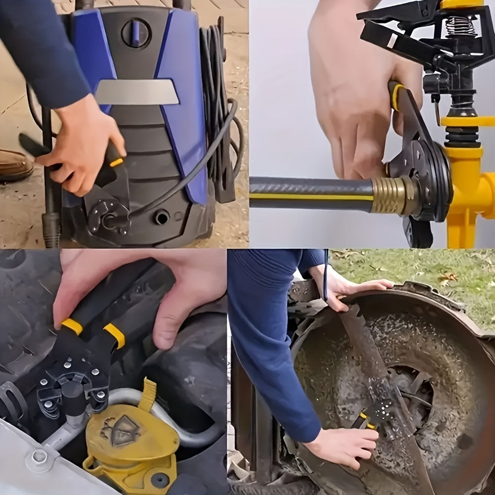 14-in-1 Adjustable Metal Wrench Set for DIY Home Repair Mechanical Tool