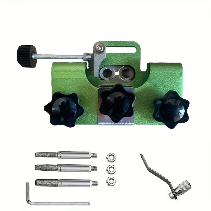Chainsaw Chain Sharpening Jig Aluminum for All Chainsaw and Electric Saws