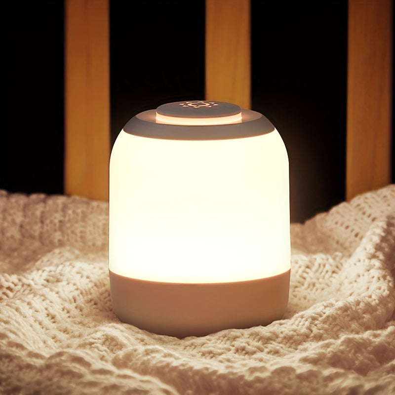 LED Touch Lamp with Adjustable Color Temperature Rechargeable 2400mAh Battery Portable Light