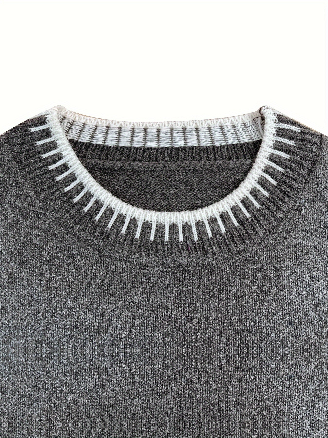 Girls Cotton Color-Blocked Pants and Sweater Set