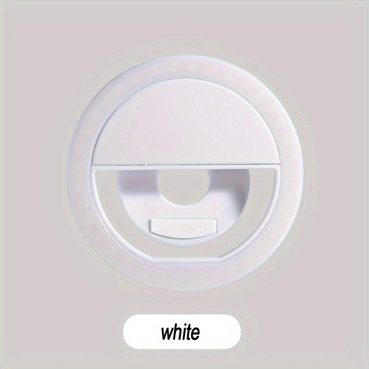 36 LED Selfie Ring Light USB Rechargeable Adjustable Brightness for Smartphone Makeup TikTok YouTube Pink White Blue Black