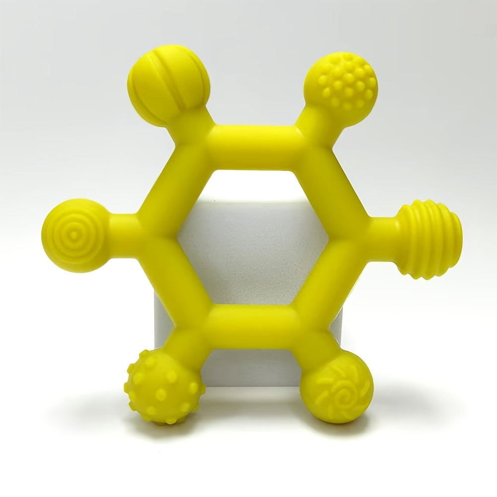 Children's Silicone Teething Toys for Babies 0-18 Months Dishwasher Safe Gift