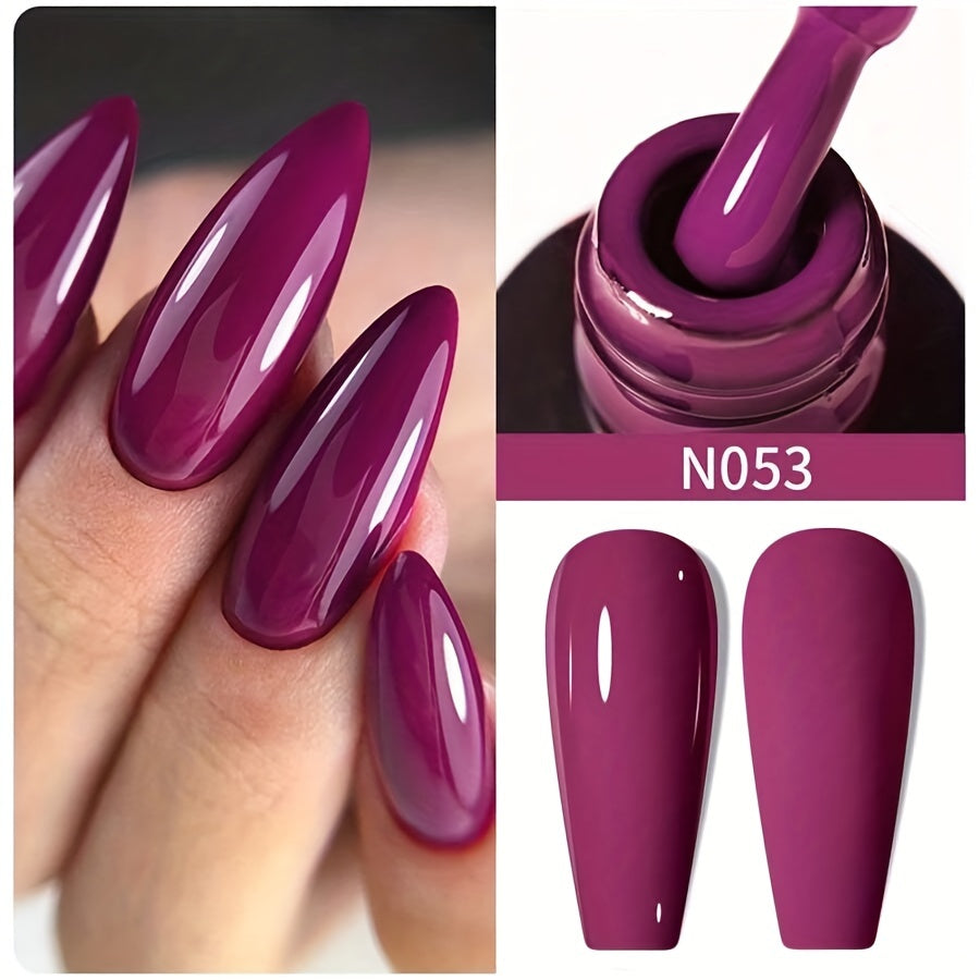 Plastic Bottle 36 Colors Light Therapy Nail Gel Manicure Set