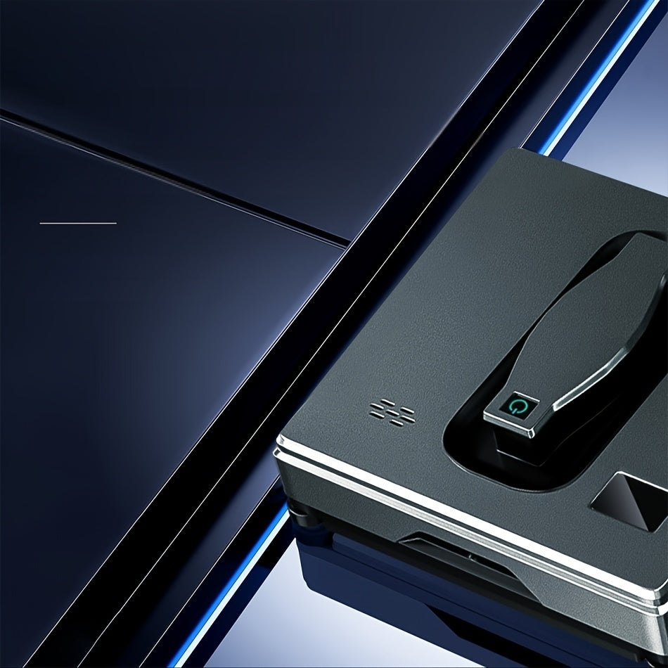 Electric Window Cleaning Robot with Dual-Purpose Battery and Remote Control