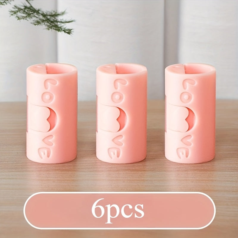 Slipping va harakatlanishni oldini olish uchun 6 ta to'sar uchun kliplar to'plami