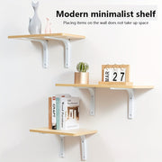 Triangle Bracket Holder Set for Wall Mount, L-Shaped Shelf Support Rack