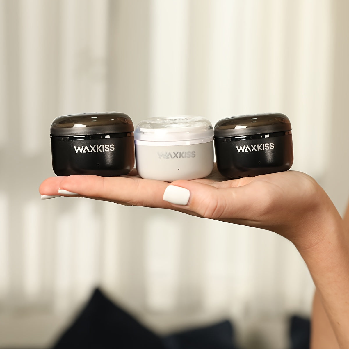 Мини-набор для воскового нагрева для удаления волос на бровях, носу и ушах