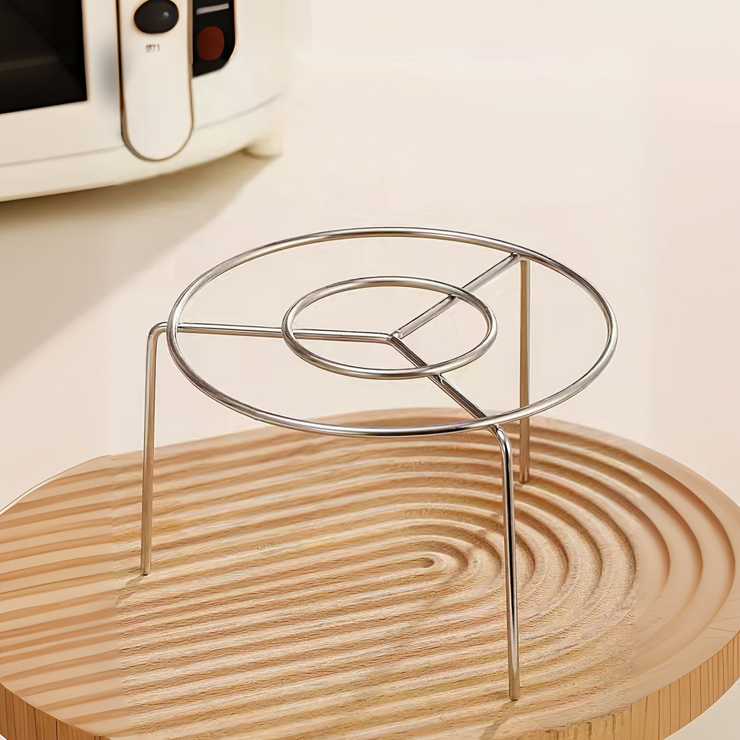 Grill shishliklari uchun zanglamaydigan po'latdan yasalgan havo fritüri rack, pech, mikroto'lqinli pech va havo fritüri uchun mos.