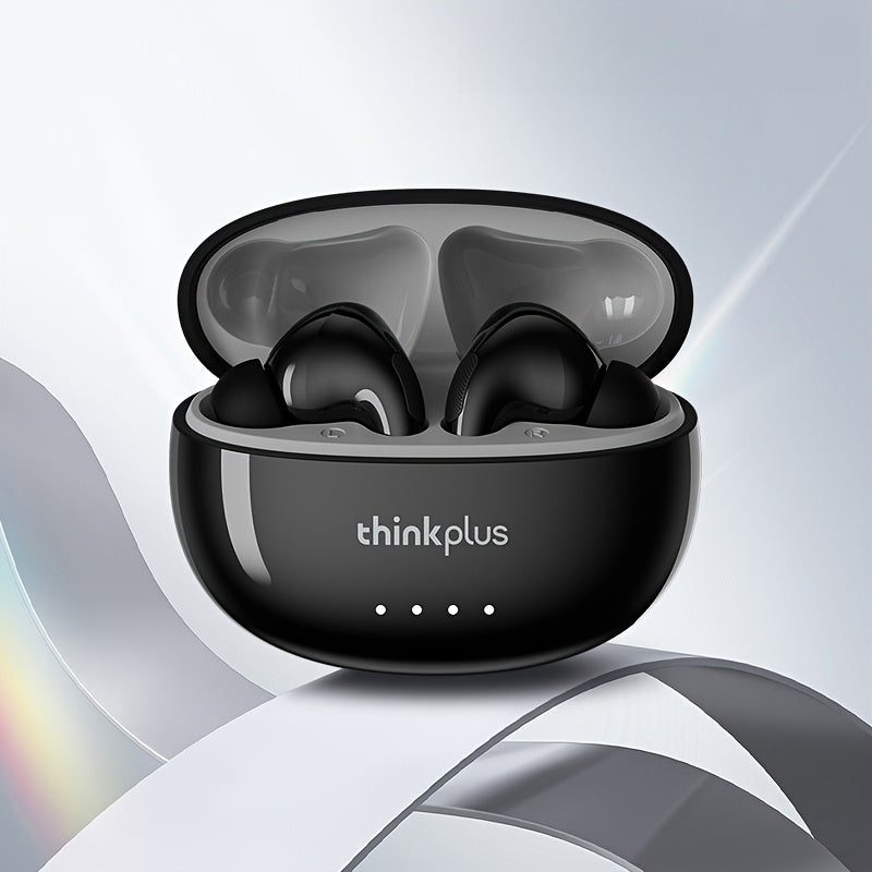 Наушники Lenovo ThinkPlus Hifi Panoramic Stereo предлагают кристально чистый звук, эргономичный дизайн, длительное время работы от батареи, продвинутую систему шумоподавления, чехол с быстрой зарядкой USB-C и беспроводной звук.