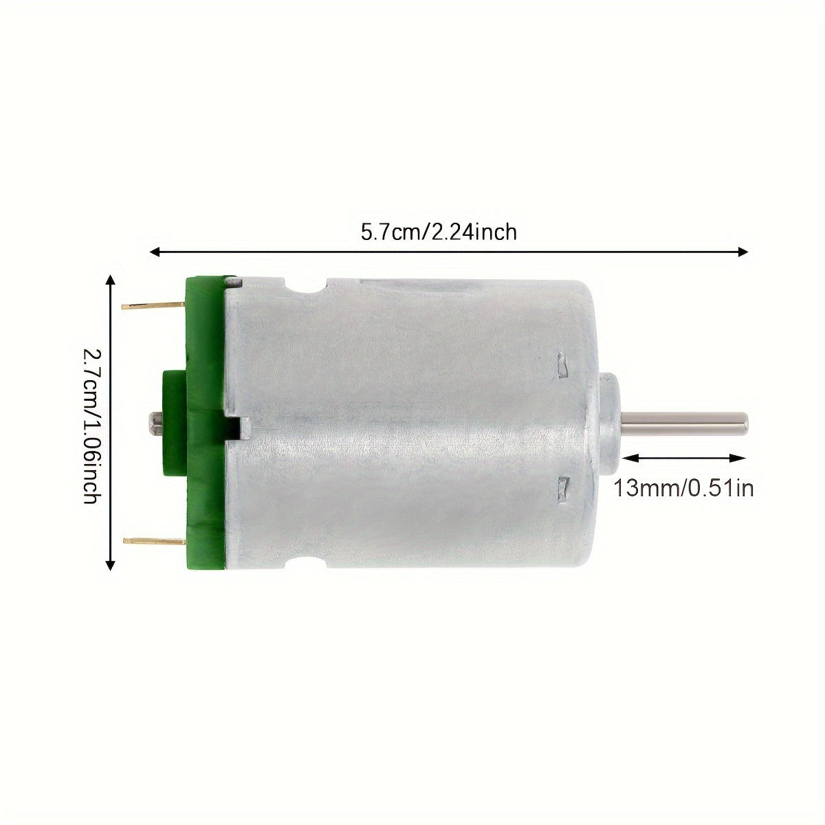 High Speed 24000 RPM R380 DC Motor for DIY Toys Hair Dryer Mini Fan Appliances