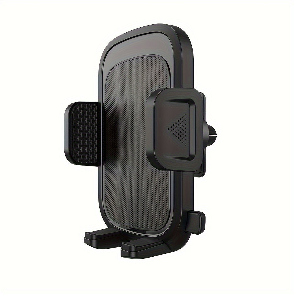 Car Phone Holder Fixing Clip for Center Control Black