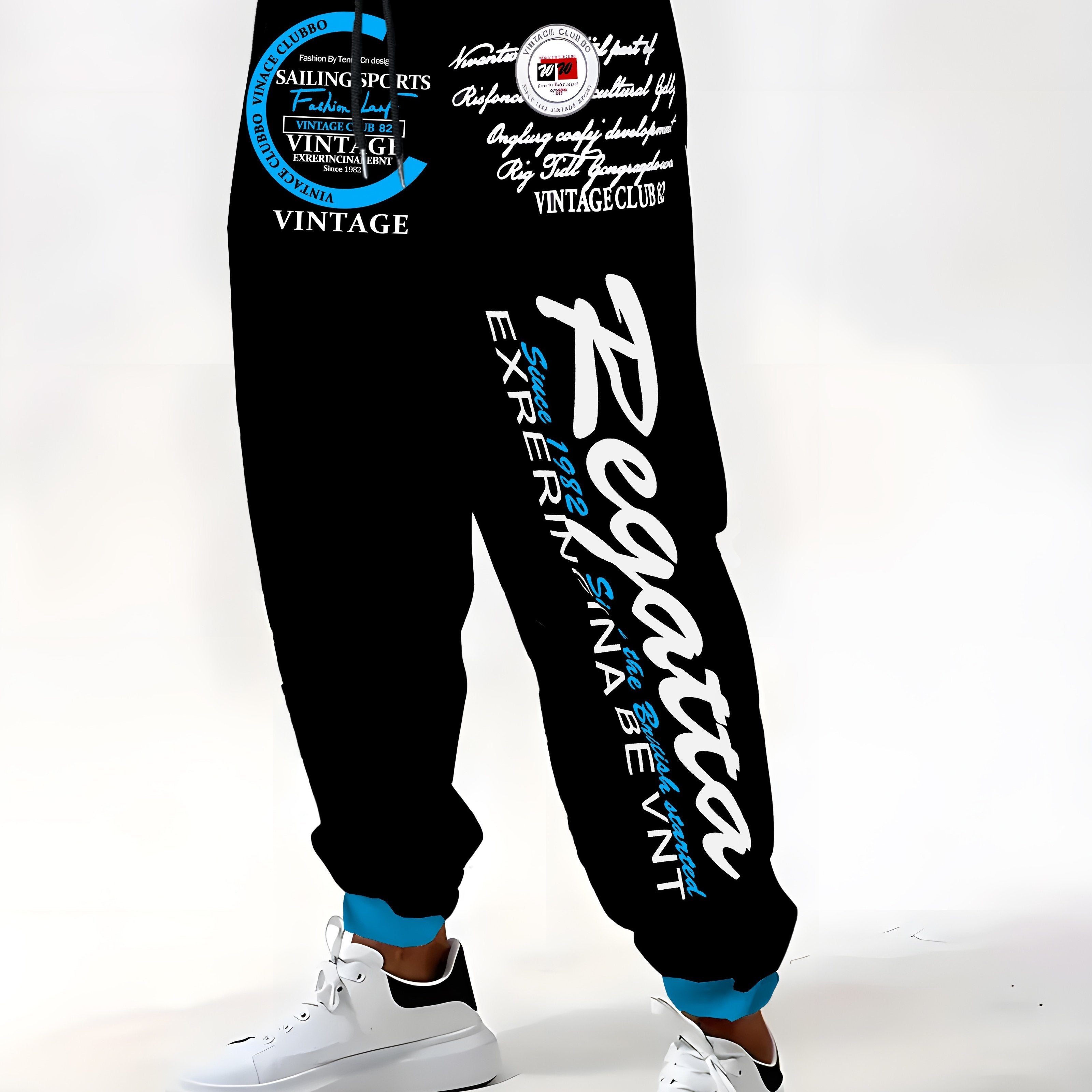 Erkaklar uchun barcha yuzasida bosma, cho'ntaklar, ozgina cho'ziluvchan, oddiy mos keladigan va bir nechta ranglar va katta o'lchamlarda mavjud bo'lgan nafas oladigan sport shimlar.