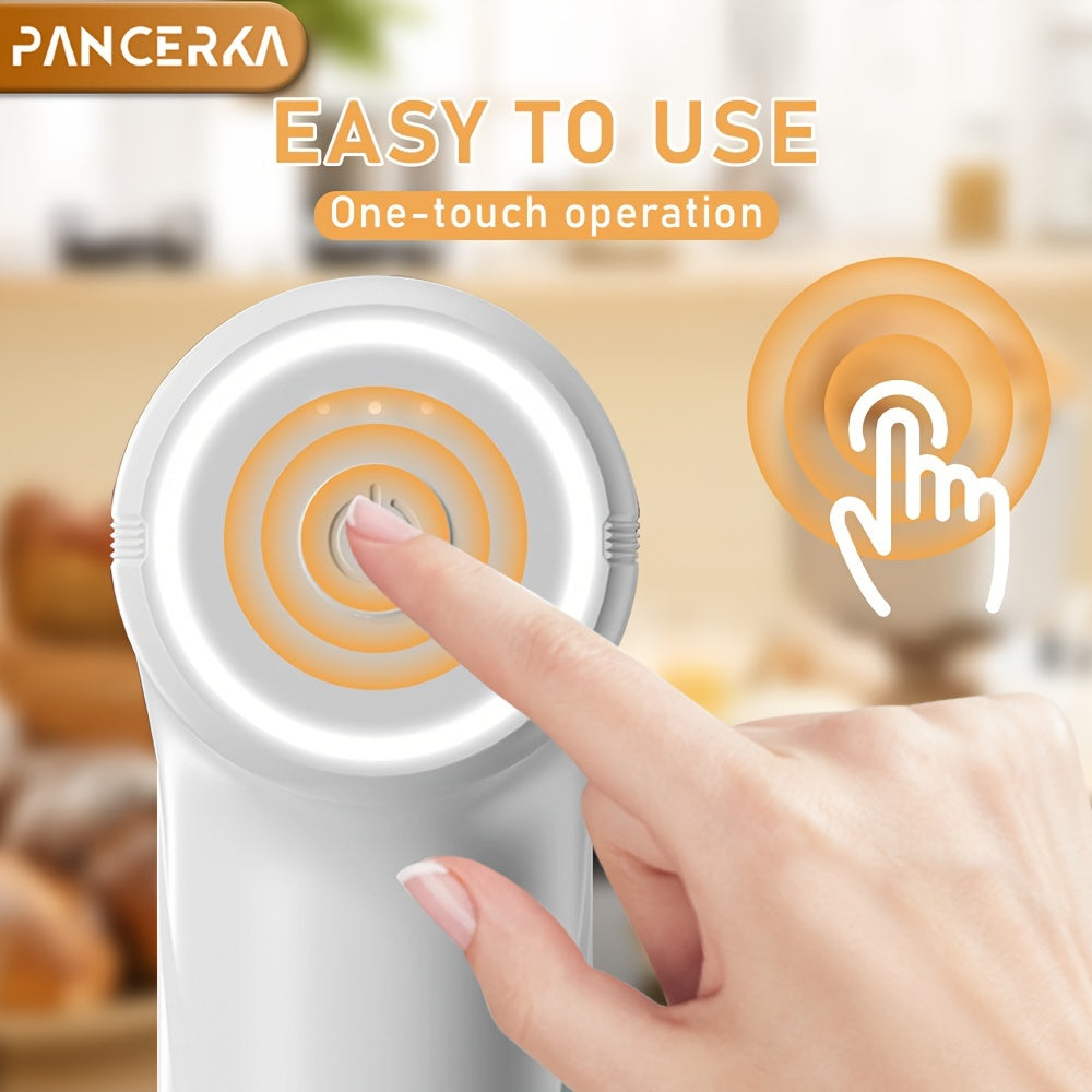 Batidor eléctrico inalámbrico de huevos, batidora de mano recargable, herramienta de cocina compacta