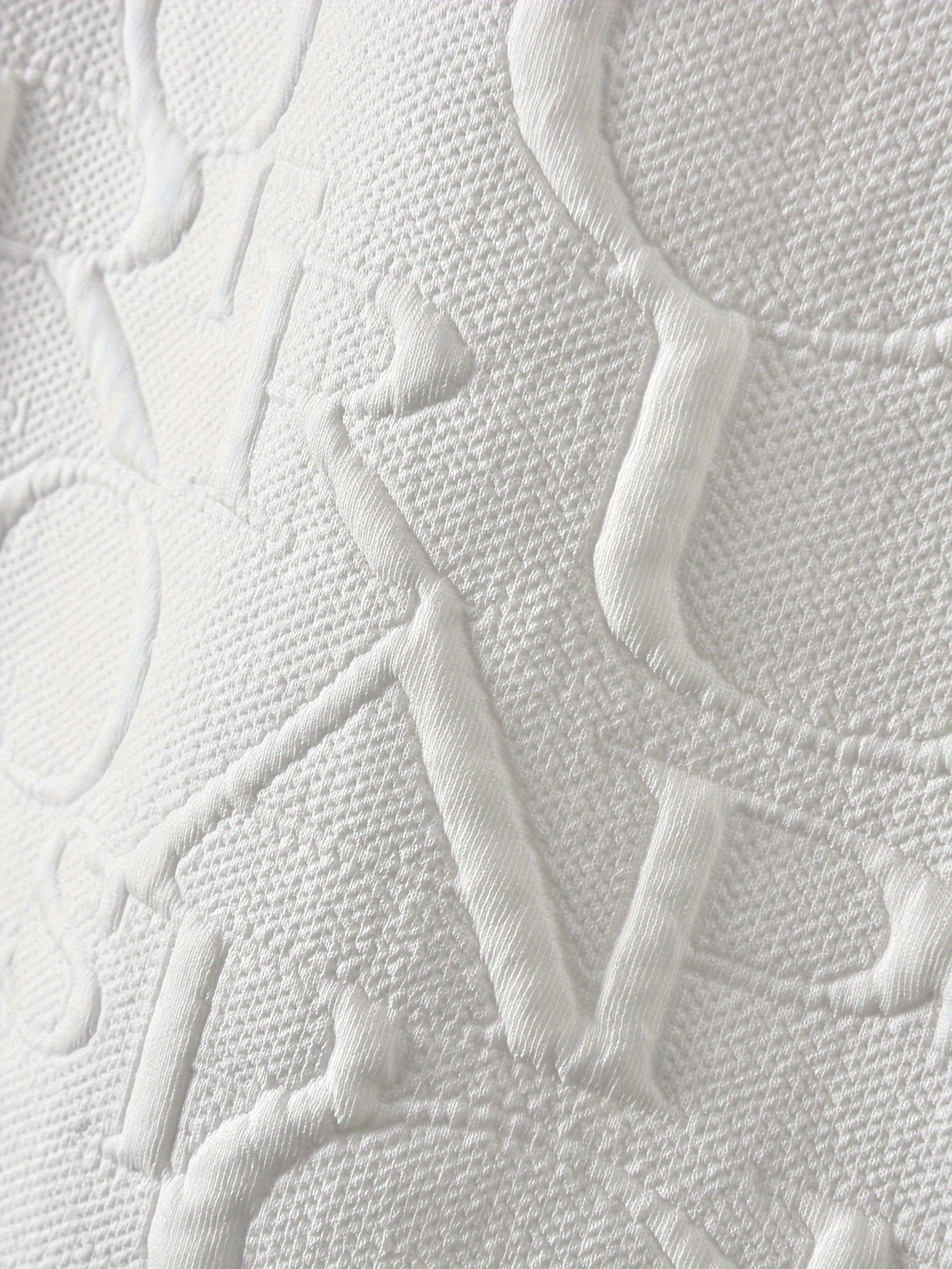 Conjunto de camiseta y pantalones cortos de verano con jacquard del alfabeto para niño