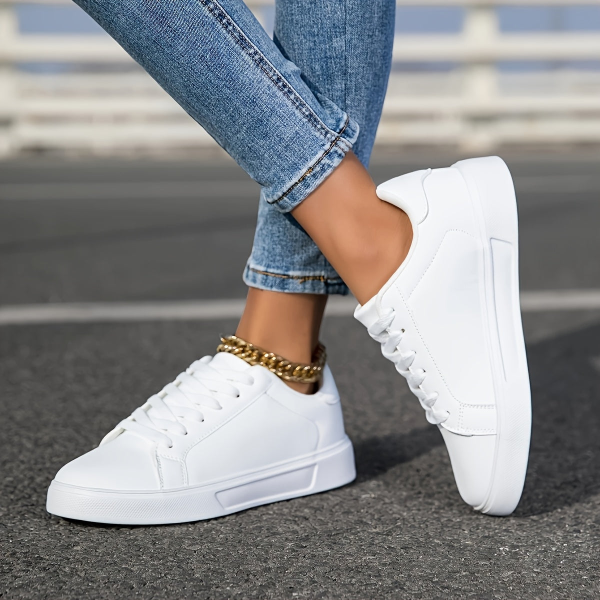 Женские повседневные спортивные кроссовки для девочек, нескользящие, на шнуровке, низкий топ