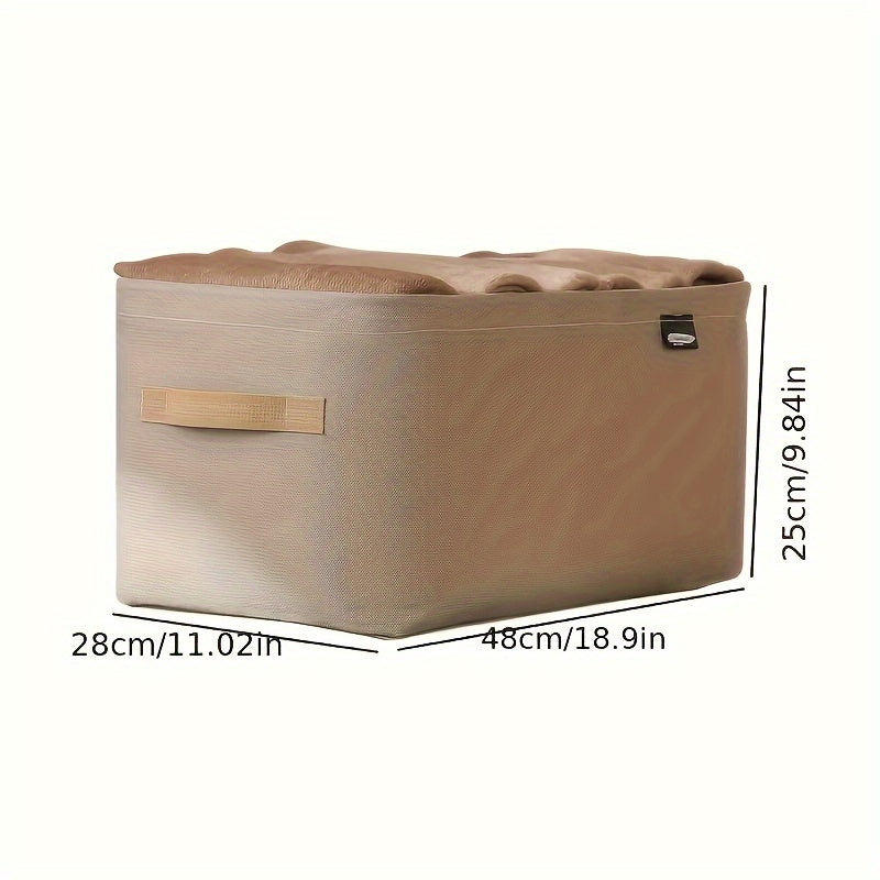 Durable Storage Box with Handles for Clothes Toys and Home Organization