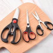Set of 3 Stainless Steel Kitchen Scissors Multi-Purpose Meat Shears
