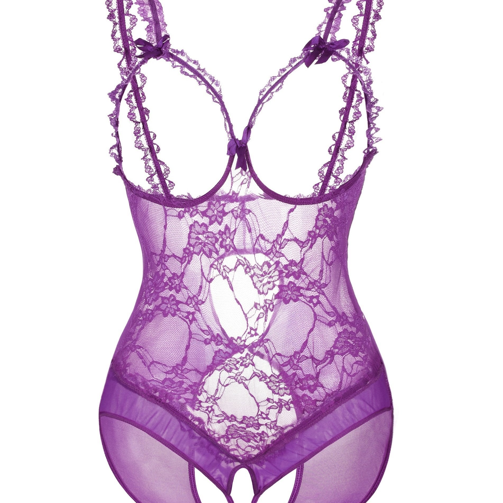 Plus o'lcham ayollar uchun shaffof gul naqshli tikanli ochiq kubokli, qovurg'ali bodysuit