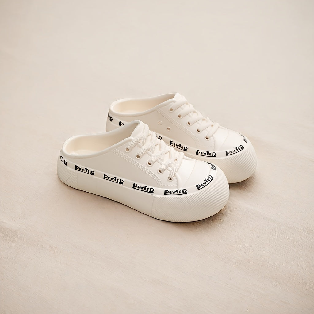 Uniseks kundalik foydalanish uchun qalin poyali, tagli, poyabzal uchun ichki va tashqi foydalanish uchun slippers