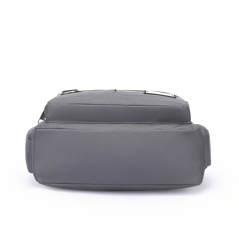 Erkaklar uchun Naylon Diagonal Yelka Sumkasi Mobil Telefon Kapsulasi Crossbody Sumka