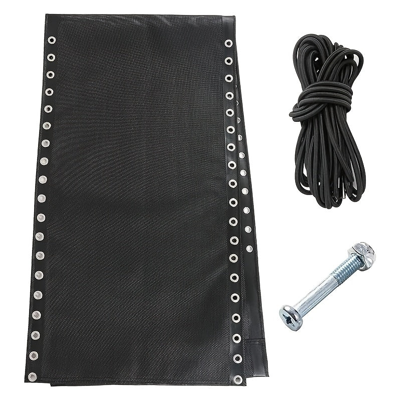 Black Zero Gravity Chair Replacement Fabric Set for Lounge and Patio Recliners