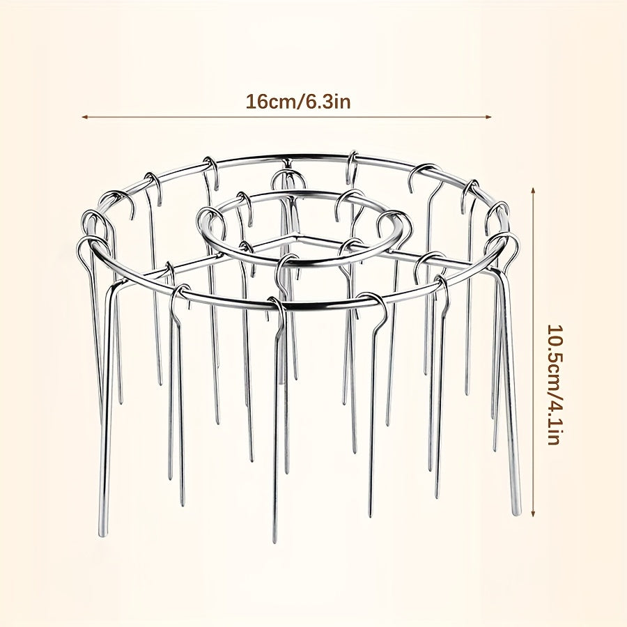 Bayramlar va yig'ilishlar uchun ovqat pishirish uchun skewerlar bilan zanglamaydigan po'latdan yasalgan gril to'plami