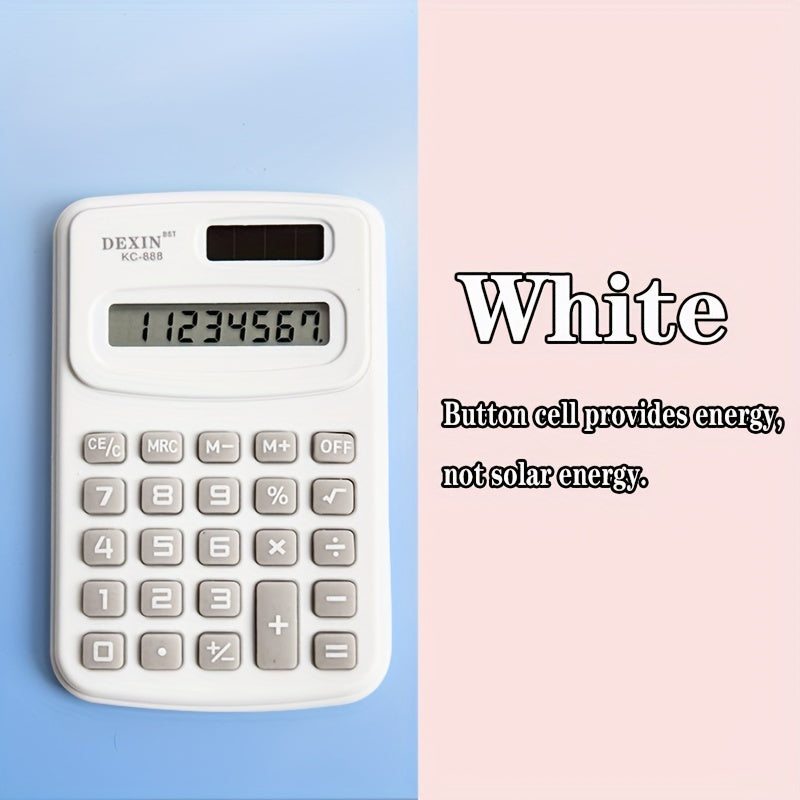 Мультяшный карманный калькулятор для школьных офисных советов с LED-дисплеем