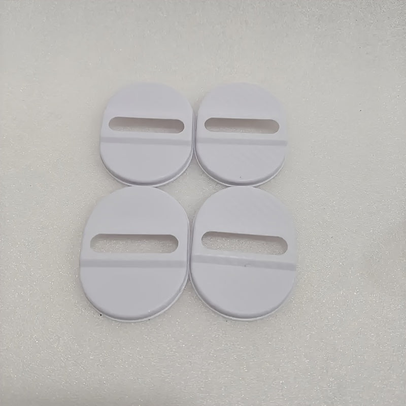 Universal Car Door Lock Cover Set PVC Anti-Rust Plastic Door Protectors 4pcs