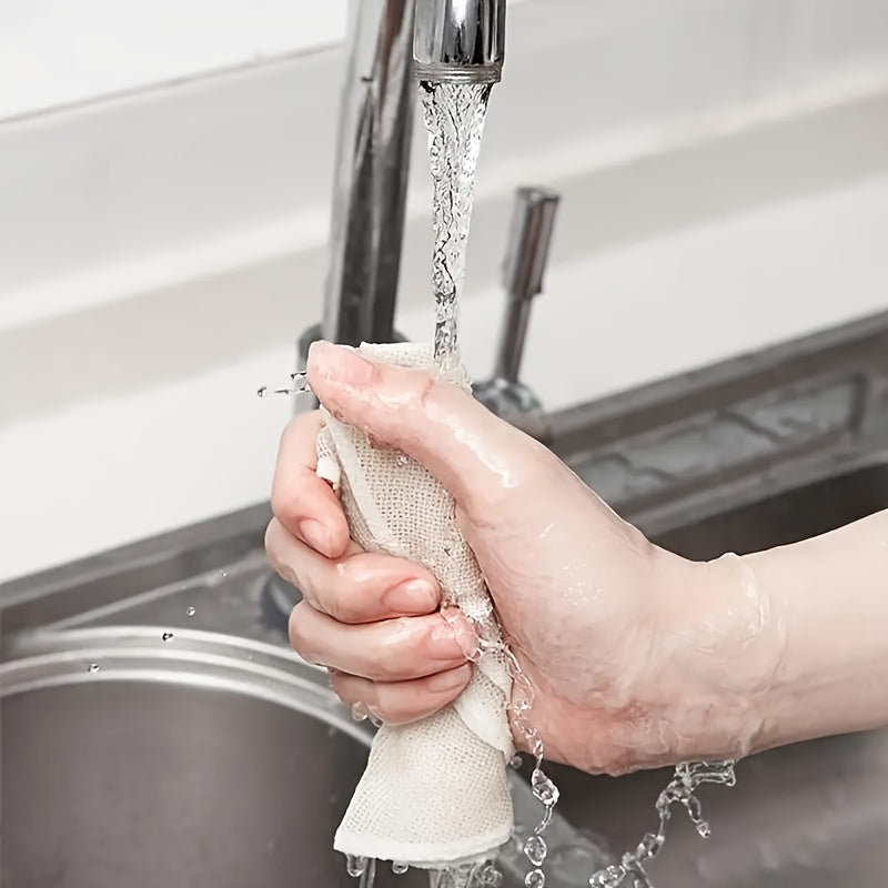 3/5 ta qayta ishlatiladigan bambuk bug'lash mato qoplamalari to'plami, pishirish va pishirish uchun filtr qilish