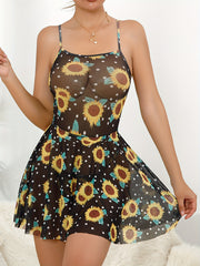 Women’s Red Satin Dress for Evening Party