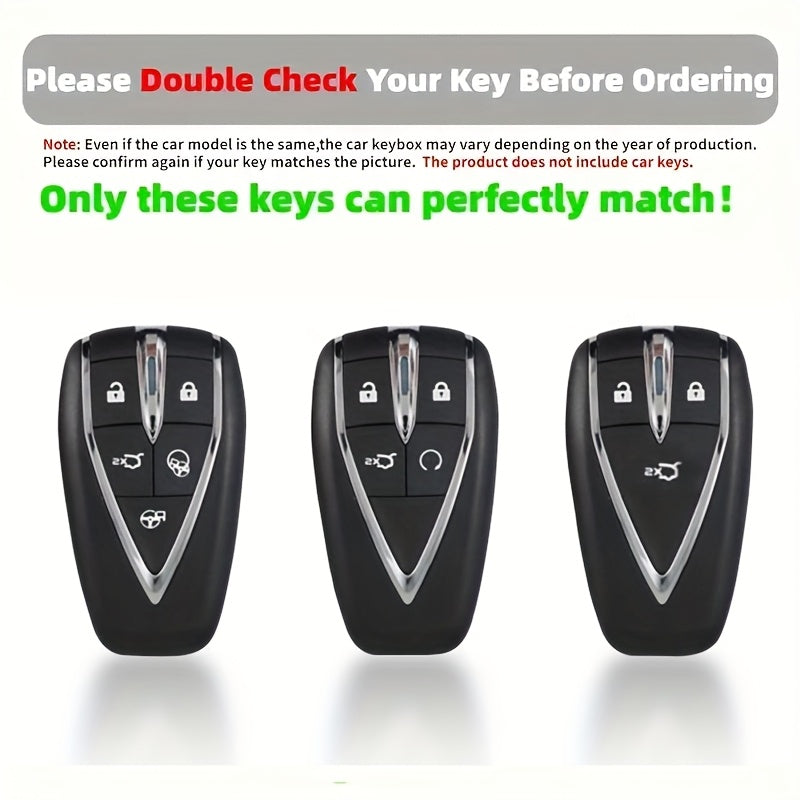 Unisex TPU kalit qopqog'i avtomobil fob uchun to'liq himoya shokga chidamli bardoshli